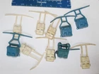 STAR WARS Luke Skywalker Yoda Hoth Backpack lot - Kenner original parts jedi