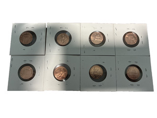 2009 Lincoln Bicentennial Cent P D Uncirculated 8 Coin Set From Original Rolls
