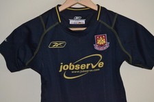 Maillot Vintage West Ham United Taille L – Reebok Authentique, Très Bon état