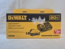 DeWalt 20V 6.0Ah Battery & Charger Kit (DCB206C)