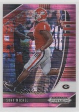 2020 Panini Prizm Draft Picks Pink Pulsar Prizm Sony Michel #89 8d2