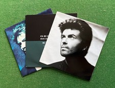 GEORGE MICHAEL  ELTON JOHN THREE  RECORDS 45 RPM 657646 7 / 656647 7/ GEO2