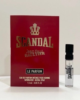 Jean Paul Gaultier Scandal Pour Homme Le Parfum Intense Sample Spray 1.5ml