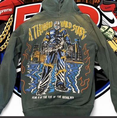 Warren Lotas A thousand yard stare L distressed hoodie Halloween 2024/25