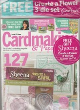 Cardmaking  Papercraft Magazine,  ISSUE, 170  ISSUE, June  Free gifts