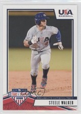 2019 Panini USA Baseball Stars & Stripes Steele Walker #87 15nv