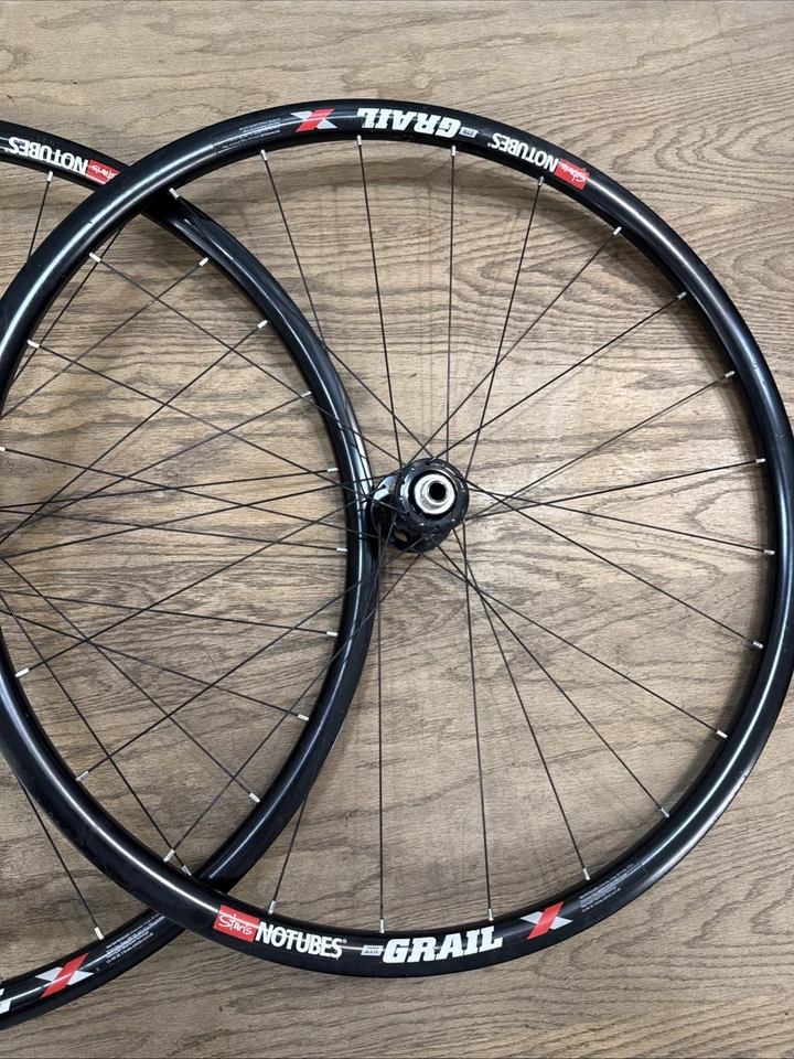 Stan's NoTubes 3.30 Grail X ZTR disco de liga de cascalho bicicleta conjunto de rodas Campagnolo 700c - Imagem 3 de 4