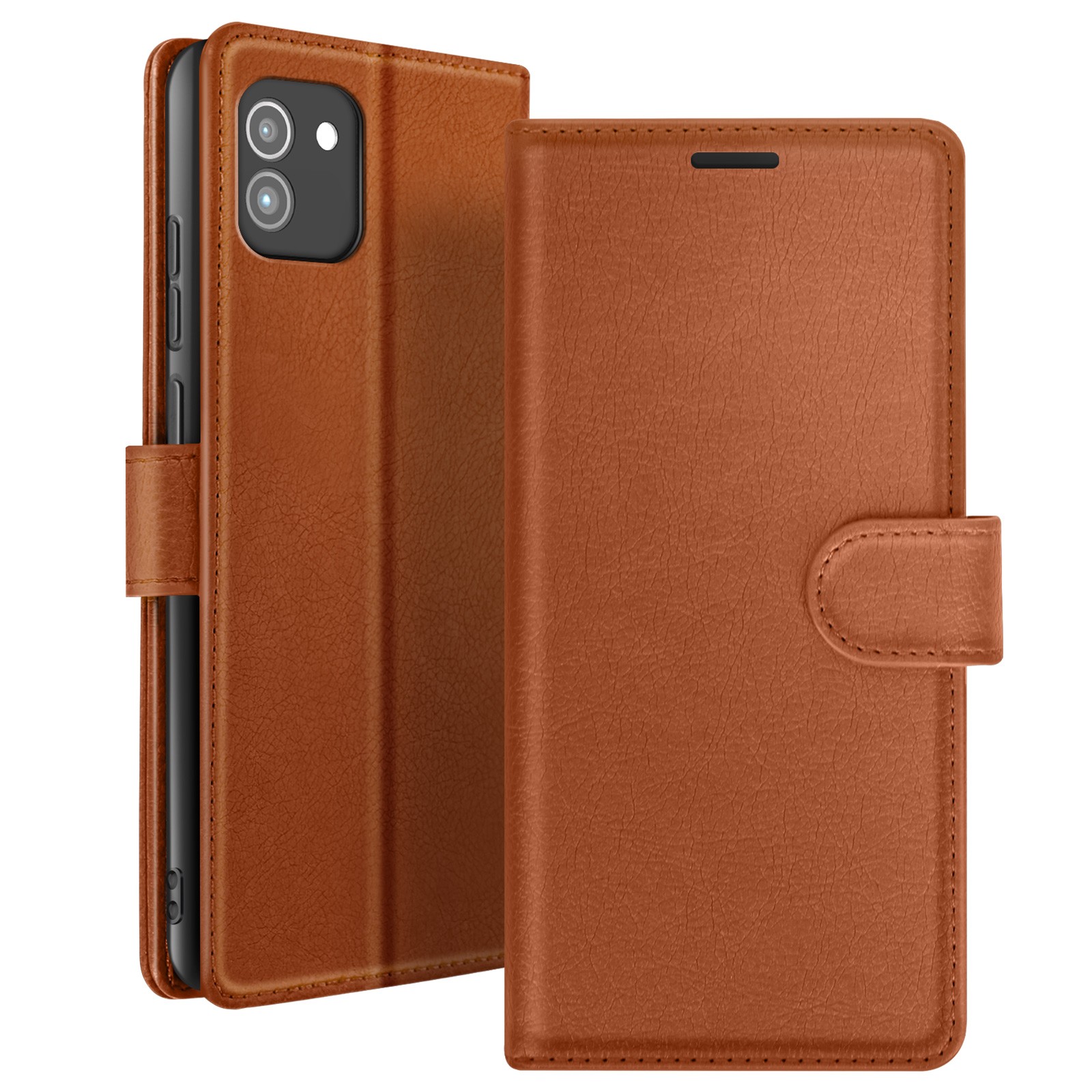 Housse Galaxy A03 anti-choc dotée d'un support vidéo stable