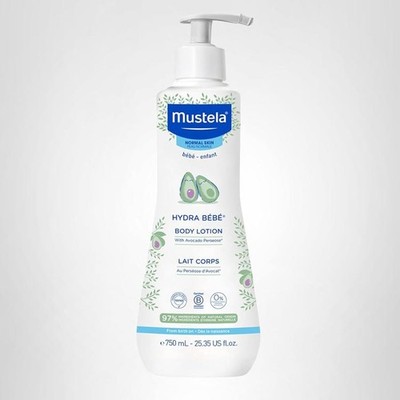 Mustela Hydra Bebe Body Lotion Daily Moisturizing Baby Lotion with Natural Avoca