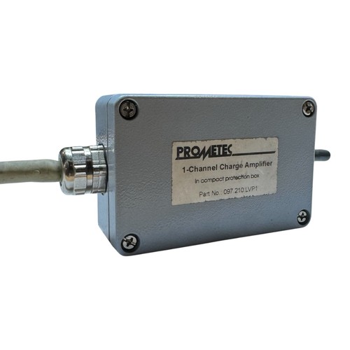 Prometec 097.210.LVP1 1-Channel Charge Amplifier Compact Box Industrial Sensor