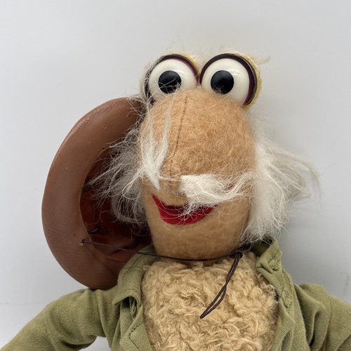 ¡Juguete coleccionable de peluche vintage 1984 Tomy Henson Fraggle Rock Travelin’ Matt 18""! - Imagen 8 de 16