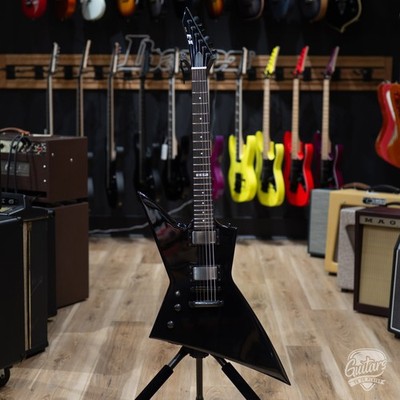 ESP E-II EX NT Left-Handed EMG Electric Guitar w/ Case   Black (B-stock)