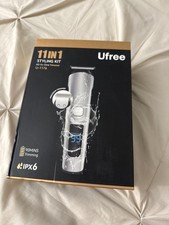 Waterproof Electric Razor with 6 Trimmer Heads - Ultimate Grooming Experience