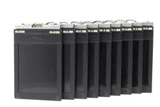 Lot of 9 Near MINT FIDELITY Deluxe 4x5 Large Format Cut Film Holder from JAPAN