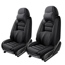 2 Seat Covers for Mazda CX9 2008-2024,Premium Nappa Leather Car Seat Covers C...