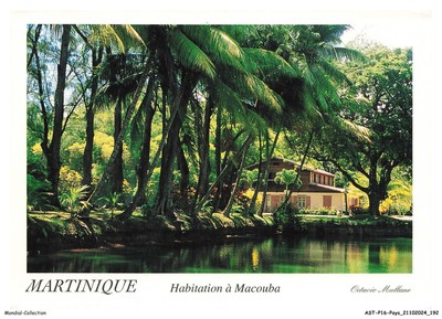 ASTP16-1156-MARTINIQUE - Wohnhaus Links Macouba