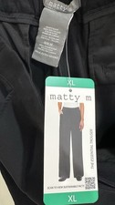 Womens XL matty m Black Pants