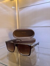 Tom Ford Fletcher Men's Sunglasses Brown With Case New