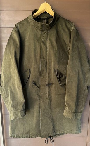 Ten-c OJJ Ventile Mod Parka Size 50 Green Detachable Hood Japan F/S - Picture 4 of 6