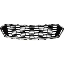 Bumper Face Bar Grilles for 2016-2018 Chevrolet Cruze 23504350 CAPA Front Upper
