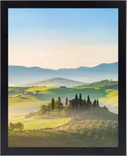 10x14 Black Picture Frames, Photos Frame with Plexiglass, Wall Gallery 10"x14