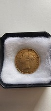 Queen Victoria 22 Carat Gold Half Sovereign Coin 1860 Dated