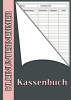 Kassenbuch Din A4 Kleinunternehmer Einnahmen Ausgaben, Buchhaltung, Finanzbuch