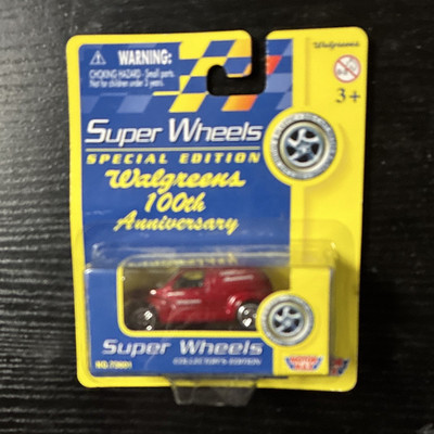 Motor Max Super Wheels Special Edition 1:64 2001 Chrysler Van Red Unopened Box