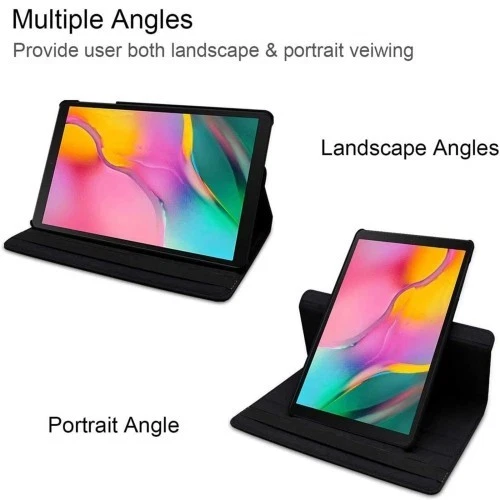 For Samsung Galaxy Tab S10 S9 S8 Ultre S5E A7 Lite Case Leather Rotating Cover - Image 4 of 4