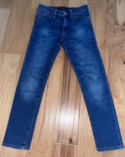 RALPH LAUREN BOYS SKINNY STRETCH JEANS SIZE 10 EXCELLENT COND LD6