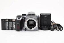 PENTAX K-70 DSLR Camera Body Silky Silver Shutter Count 11328
