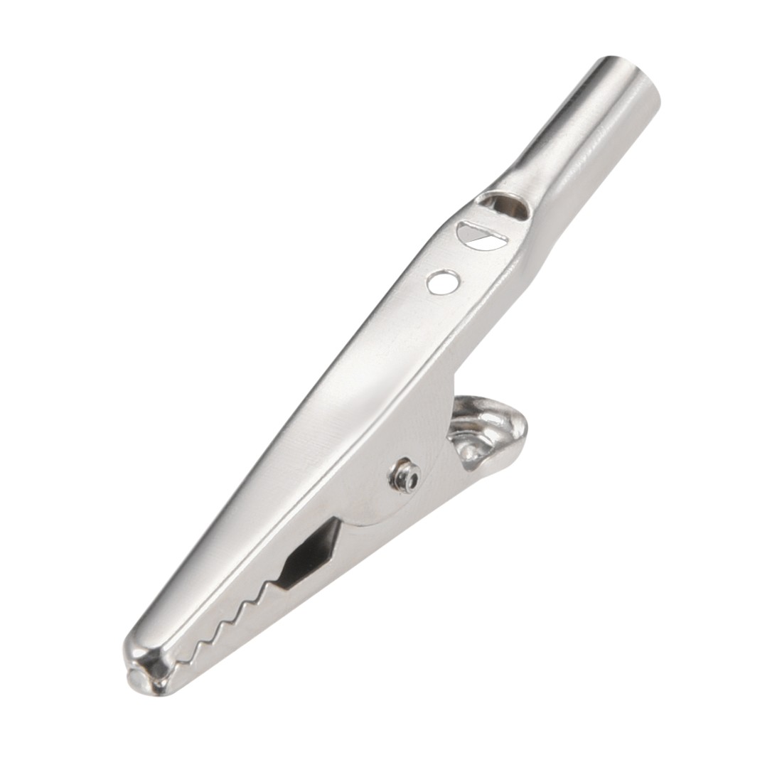 20Pack 10A Electric Test Crocodile Alligator Clips Clamps Silver Tone