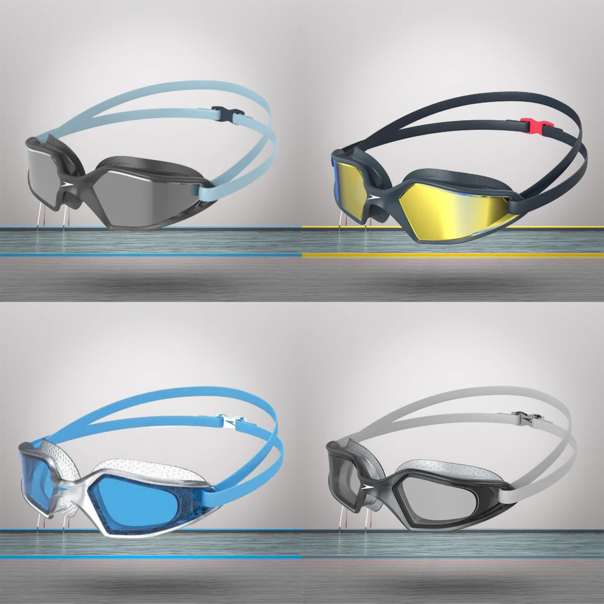 Speedo Goggles Best Adult Goggles SPEEDO HYDROPULSE ADULT SWIMMING