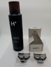 Harry's Men's Shave Gel - 4 oz  2 New Razor Blades