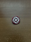 Disney Trading Pin Red and White Circle with small Mickey Logo — photo 1