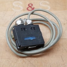 Festo FBS-SUB-9-GS-1X9POL-B Straight Plug W/ Cable, 1x9 Spring Loaded Terminals
