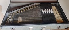 Oscar Schmidt Vintage Autoharp with Original Tweed Hard Case
