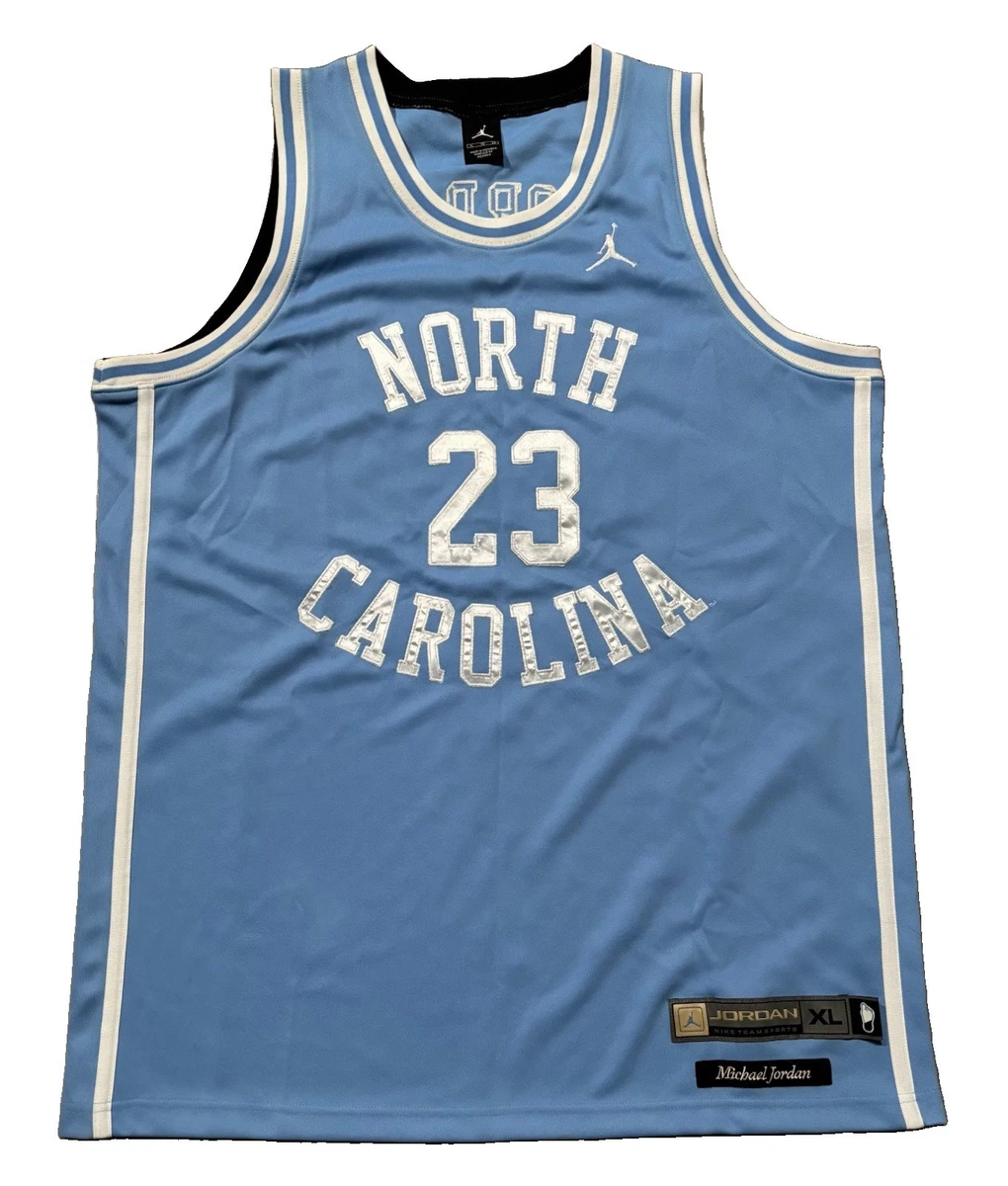 ノースカロライナ サテンジャケット NCAA 水色 マイケルジョーダン XL Michael Jordan Blue NCAA Jerseys for sale | eBay