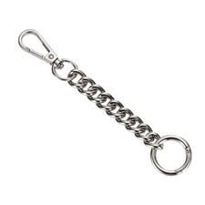 15cm Purse Extender Chains Metal Purse Chain Strap Extenders Bag Chain Silver