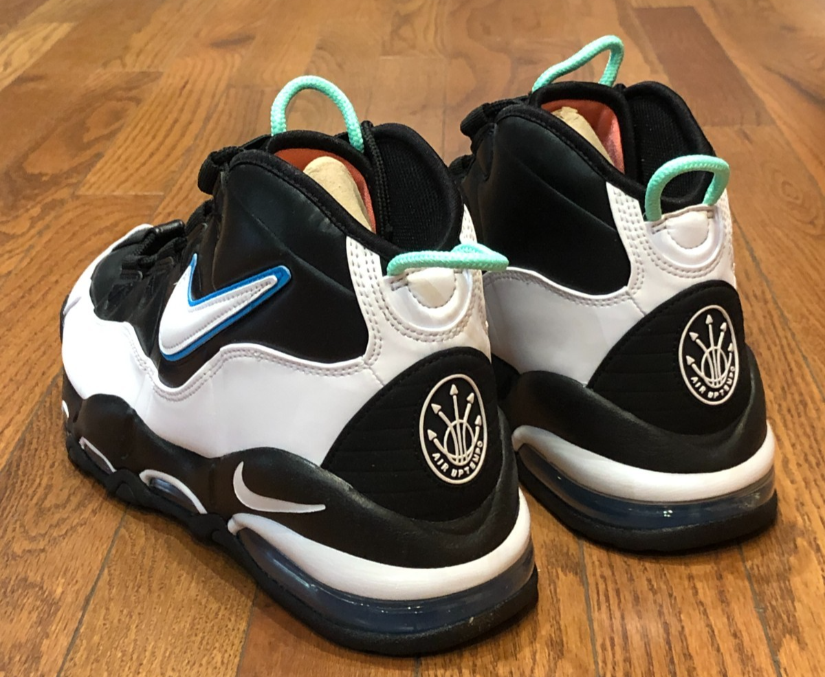 NEW* MEN NIKE AIR MORE UPTEMPO '95 BLACK/WHITE-MULTI COLOR (IH5074