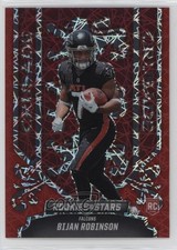 2023 Panini Rookies & Stars Crusade Longevity Prizm Bijan Robinson #CR-2 9p5