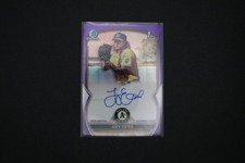 2023 Bowman Chrome Joey Estes Purple Auto 1st /250