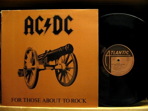 AC/DC - For Those About To Rock We Salute You - Classic Rock Vinyl 1981 Original