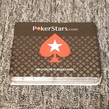 Carte da gioco in plastica Poker Stars COPAG (aperte)