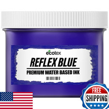 Ecotex  Screen Printing Ink Reflex Blue Quart - 32oz. - Water Based Reflex Blu