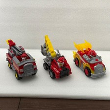 Paw Patrol Mighty Pups Charged Up Marshall Deluxe Vehicle Various 3 w/Figures