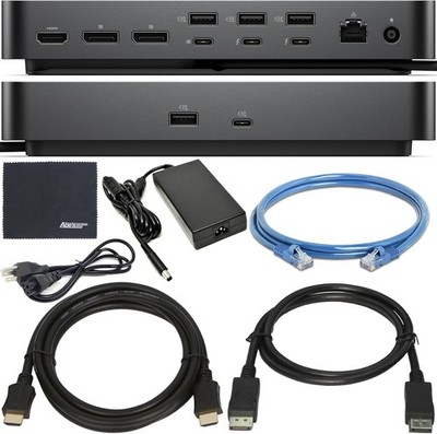 Dell Pro Thunderbolt 5 Smart Dock SD25TB5 300W + Cable Bundle