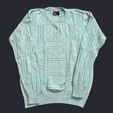 Vintage Robert Bruce Knit Sweater Size Large Made In USA 90s