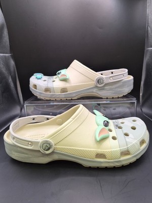 Crocs Star Wars 'Grogu' (Size 13) ''Bone/Cream'' Men's Classic Slip-On Clog