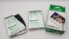 Fujifilm Instax WIDE Instant Film 20 Sheets 2 Packs of 10 - Fresh 10/2027